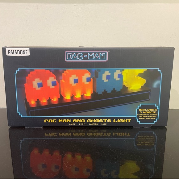 Pac-Man & Ghosts Desk Light Bandai Namco, Atari, Paladone, 80s, Retro, Pac Man - Picture 2 of 9